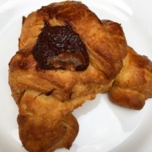 Gluten-free chocolate croissant from Ristorante Quinoa